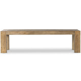 Abaso Dining Table, Rustic Wormwood by Four Hands
