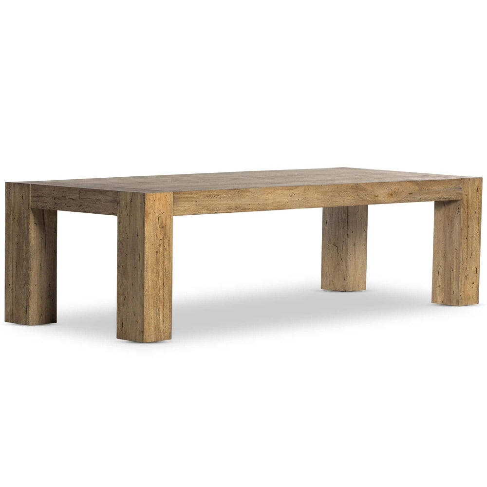 Abaso Dining Table, Rustic Wormwood by Four Hands