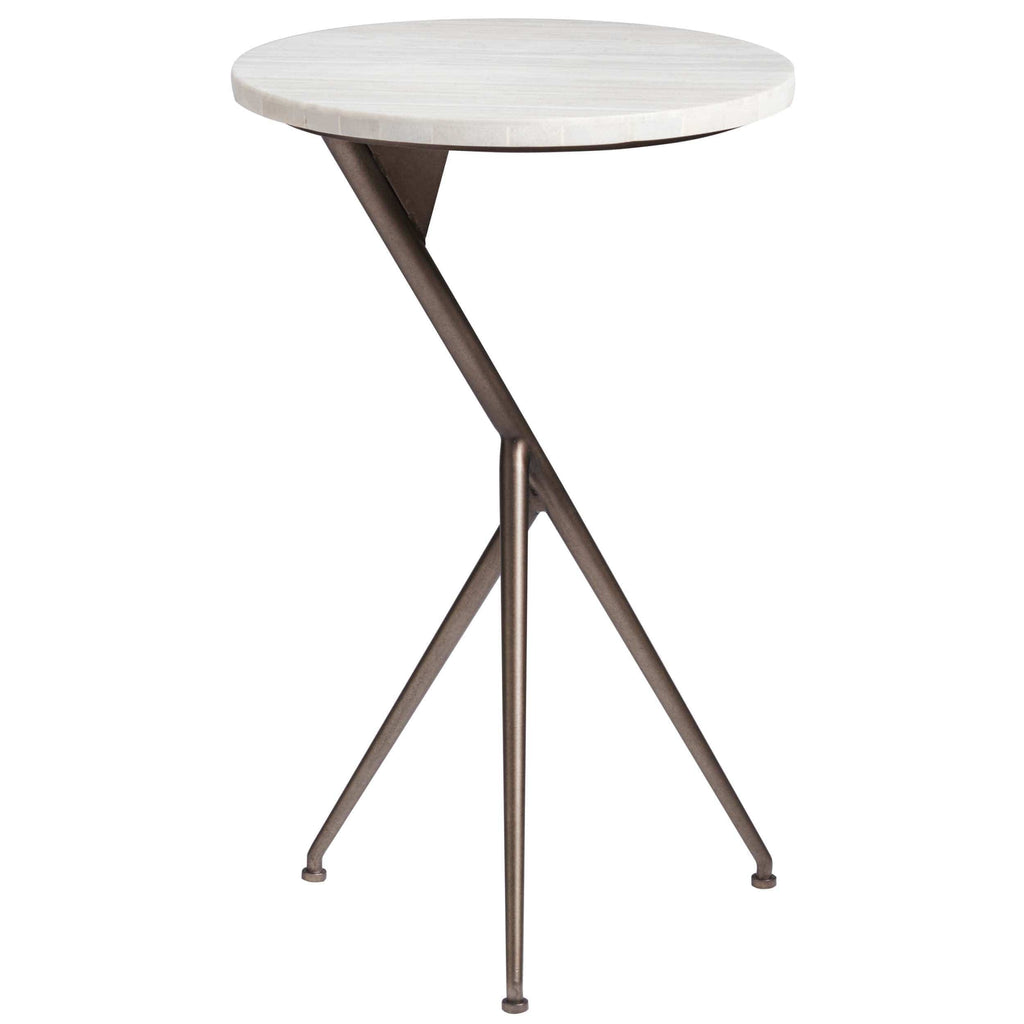 Oslo Round End Table ??? High Fashion Home