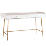 Allure Vanity Desk-Furniture - Office-High Fashion Home