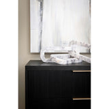 Caled 6 Drawer Dresser, Onyx Oak-Furniture - Bedroom-High Fashion Home