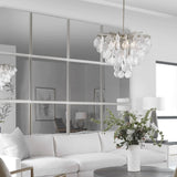 Alexo Square Mirror, Silver-Accessories-High Fashion Home