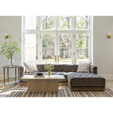 Arum Coffee Table, Cream Marble by Four Hands