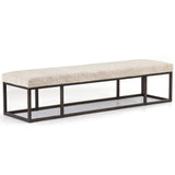 Beaumont Bench, Plushtone Linen by Four Hands