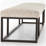 Beaumont Bench, Plushtone Linen by Four Hands