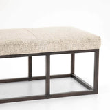 Beaumont Bench, Plushtone Linen by Four Hands