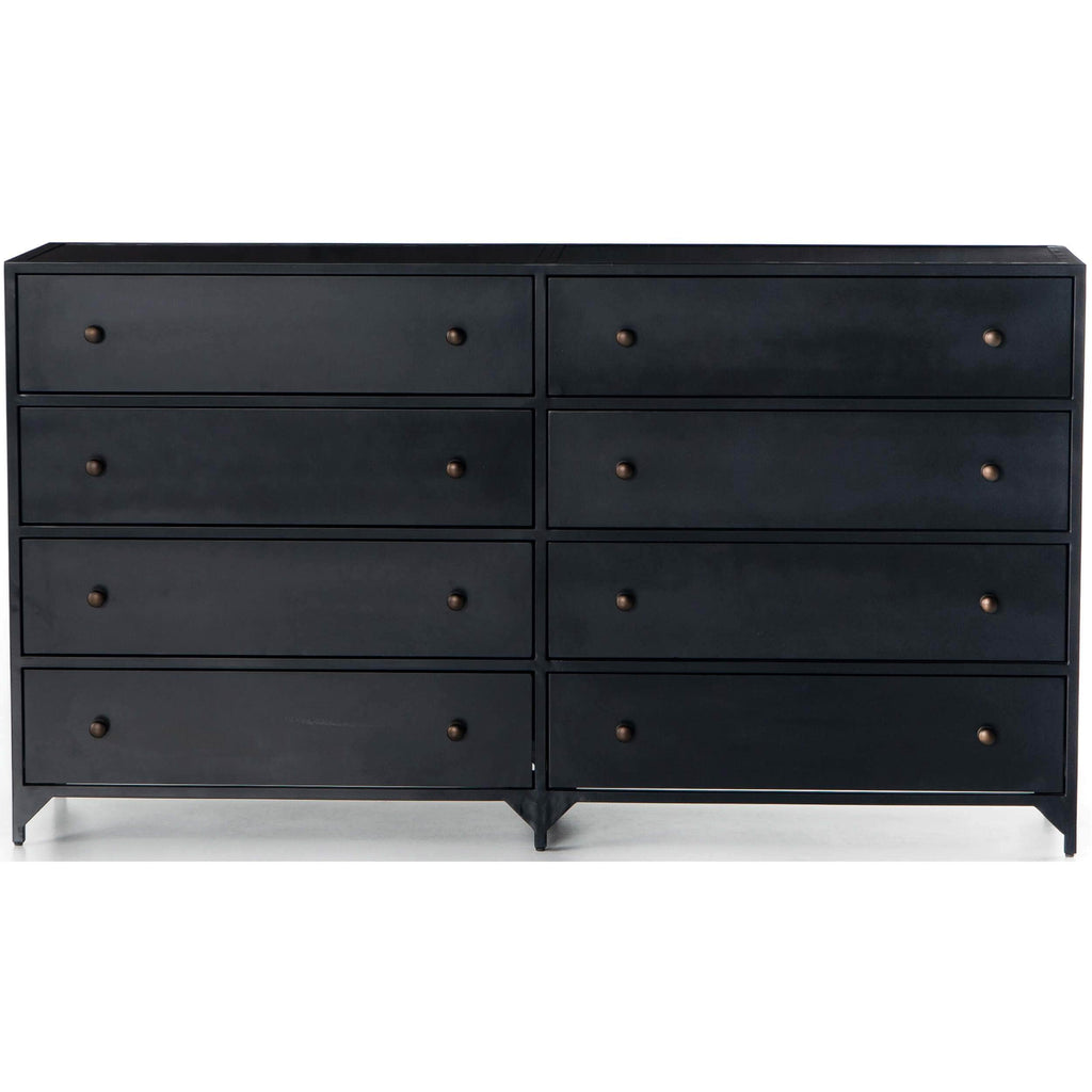 Belmont 8 Drawer Dresser, Black by Four Hands High Fashion Home Belmont 8 Drawer Dresser, Black by Four Hands High Fashion Home