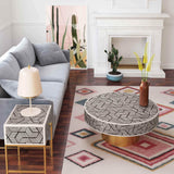 Bone Inlay Side Table - Furniture - Accent Tables - High Fashion Home