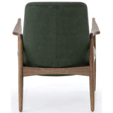 Braden Leather Chair, Eden Sage - Modern Furniture - Accent Chairs - High Fashion Home