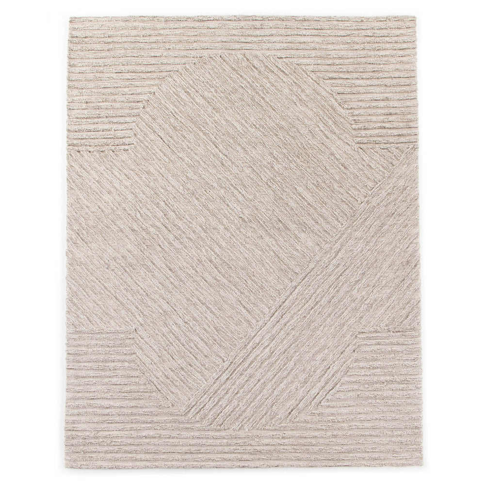 Chasen Outdoor Rug, Heather Natural-Rugs1-High Fashion Home