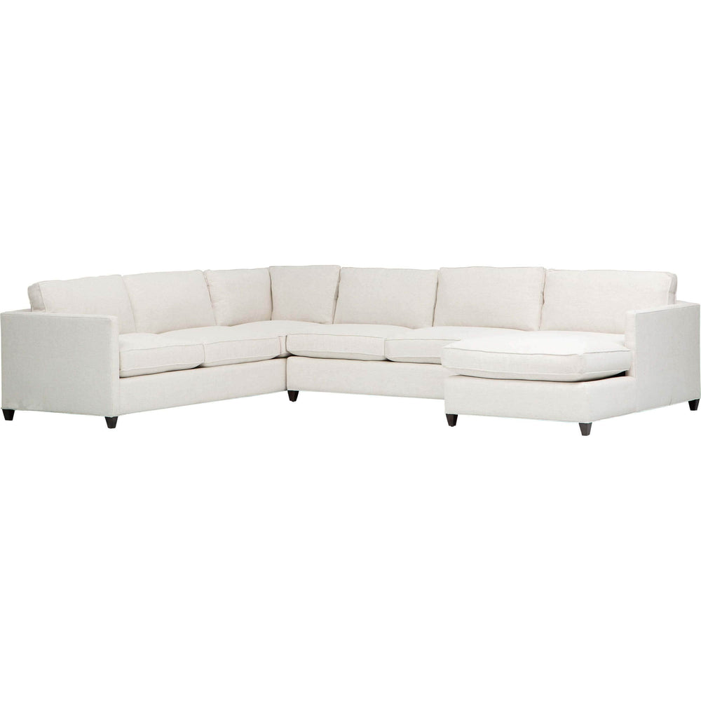 Corey Sectional, Nomad Snow-High Fashion Home