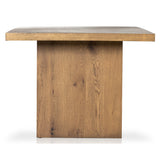 Eaton Dining Table, Amber Oak Resin by Four Hands