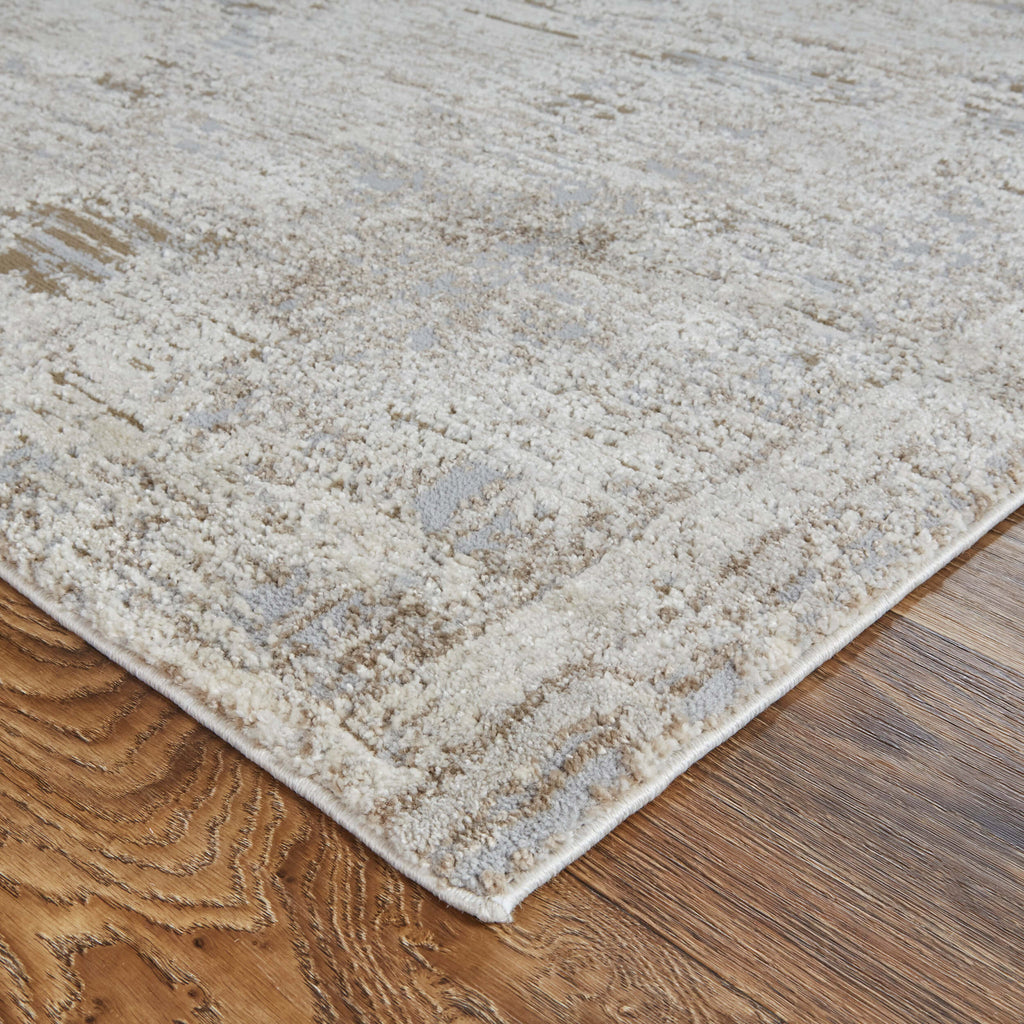 Feizy Rug Vancouver 39FHF, Ivory/Gray High Fashion Home