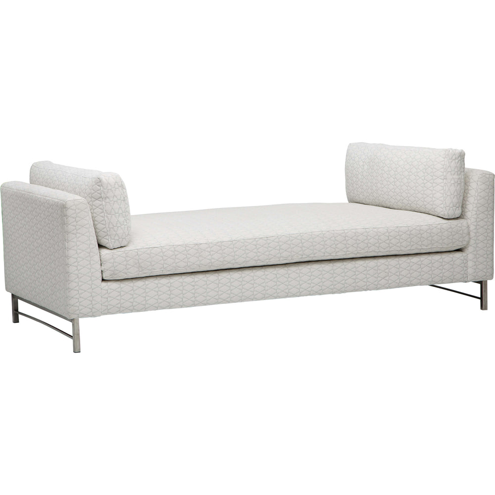 Isla Daybed, Shea Ivory-Furniture - Sofas-High Fashion Home