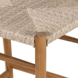 Muestra Bar Stool, Natural Teak by Four Hands