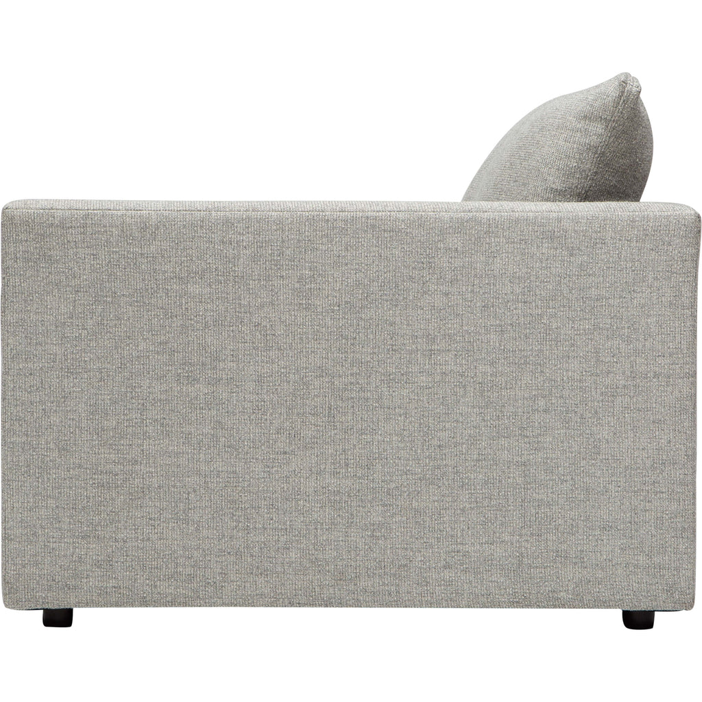 Jaxon Sectional, Tempt Fog High Fashion Home