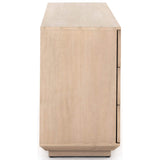 Journey 6 Drawer Dresser, Bleached Burl-Furniture - Storage-High Fashion Home