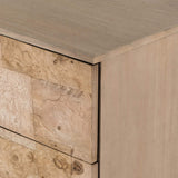 Journey 6 Drawer Dresser, Bleached Burl-Furniture - Storage-High Fashion Home
