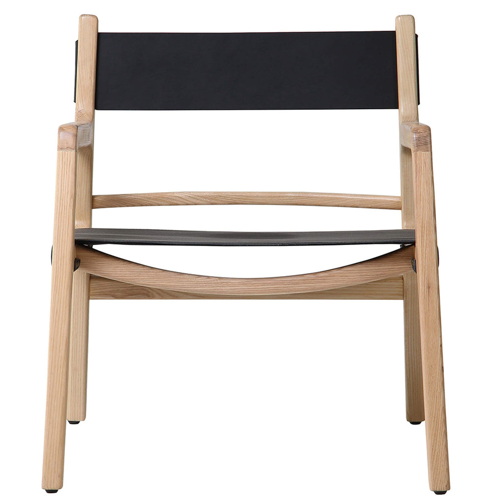 Kolding Leather Chair, Kohl Black High Fashion Home