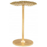 Lily Side Table, Gold-Furniture - Accent Tables-High Fashion Home