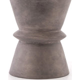 Lina End Table, Dark Grey - Furniture - Accent Tables - High Fashion Home