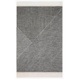 Loloi Magnolia Home Rug Newton NET-01, Charcoal/Ivory - Rugs1 - High Fashion Home