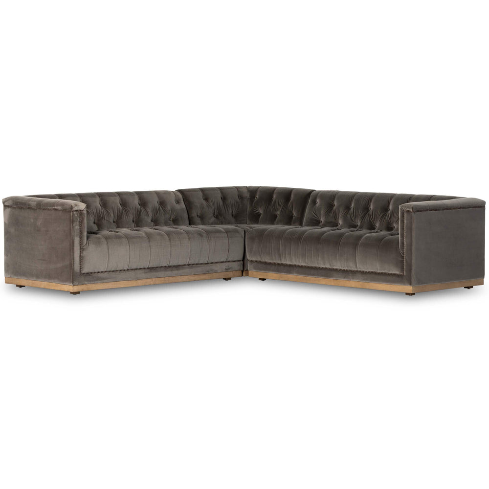 Maxx 3 Piece Sectional, Sapphire Birch by Four Hands