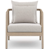 Numa Outdoor Chair, Stone Grey/Washed Brown - Modern Furniture - Accent Chairs - High Fashion Home