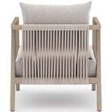 Numa Outdoor Chair, Stone Grey/Washed Brown - Modern Furniture - Accent Chairs - High Fashion Home