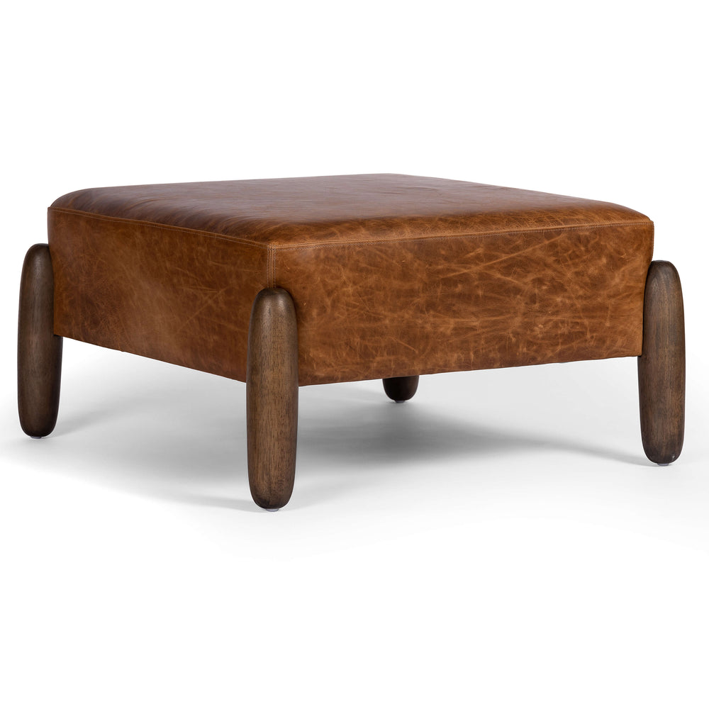 Oaklynn 32" Ottoman, Raleigh Chestnut by Four Hands