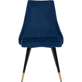 Piccolo Dining Chair, Navy (Set of 2) - Furniture - Dining - High Fashion Home