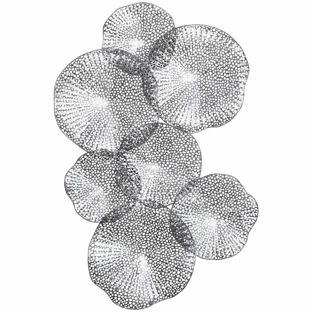 Ripley Wall Art, Pewter - Accessories - High Fashion Home