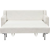 Sloane Queen Sleeper Sofa, Dalton Cream-Furniture - Sofas-High Fashion Home