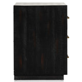 Suki Large Nightstand, Burnished Black by Four Hands