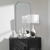 Taft Mirror, Polished Nickel-Accessories-High Fashion Home