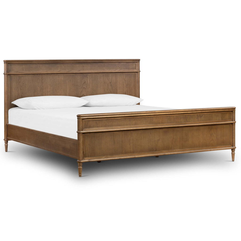 Toulouse Bed, Toasted Oak High Fashion Home