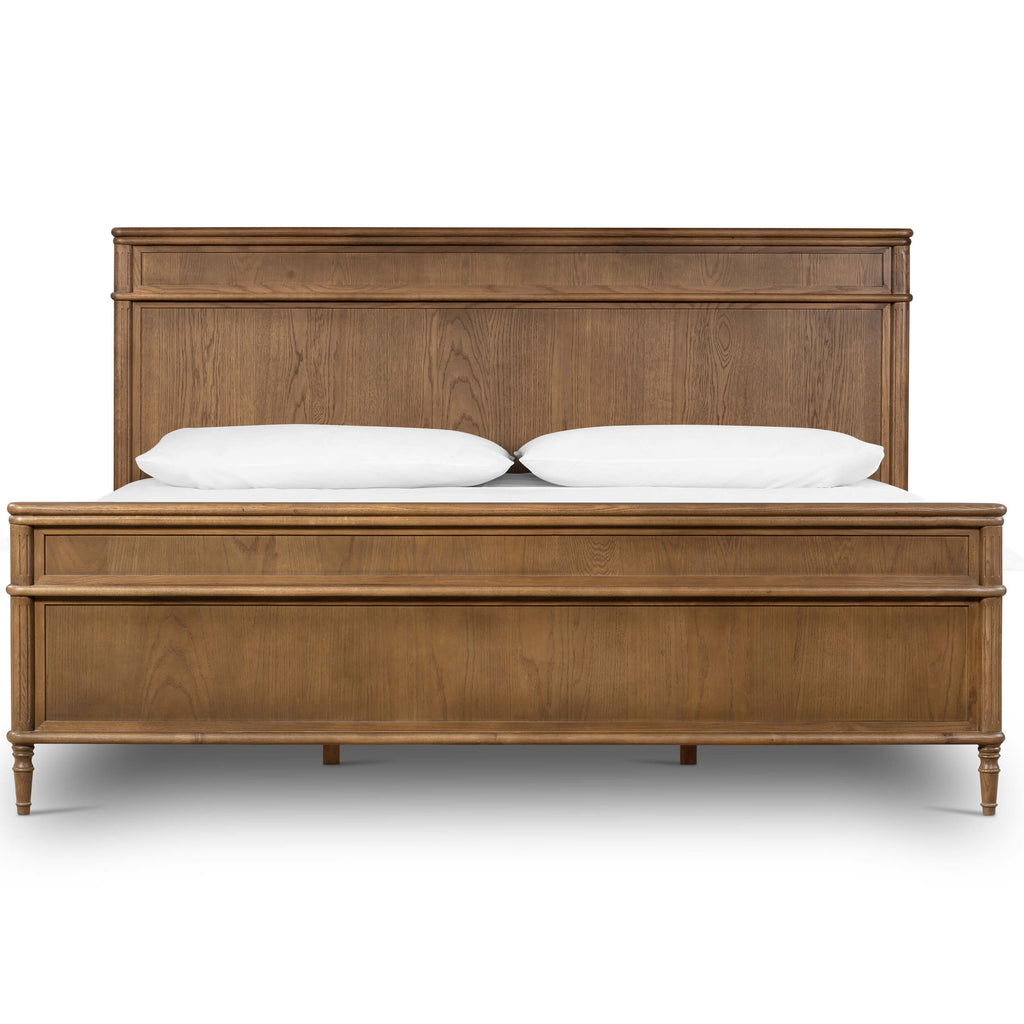 Toulouse Bed, Toasted Oak High Fashion Home