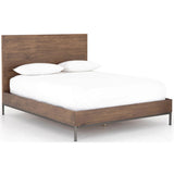 Trey Bed, Auburn Poplar - Modern Furniture - Beds - High Fashion Home