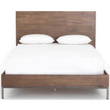 Trey Bed, Auburn Poplar - Modern Furniture - Beds - High Fashion Home