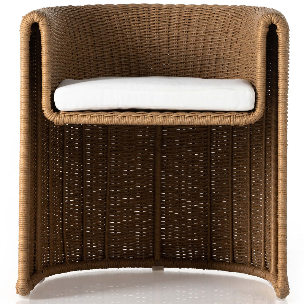 Tucson Outdoor Dining Chair, Vintage Natural, Set of 2 High Fashion Home