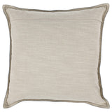 Acre Leather Pillow, Forest Green-Accessories-High Fashion Home