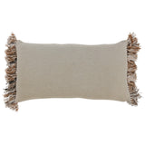 Farah Lumbar Pillow, Natural/Ivory-Accessories-High Fashion Home