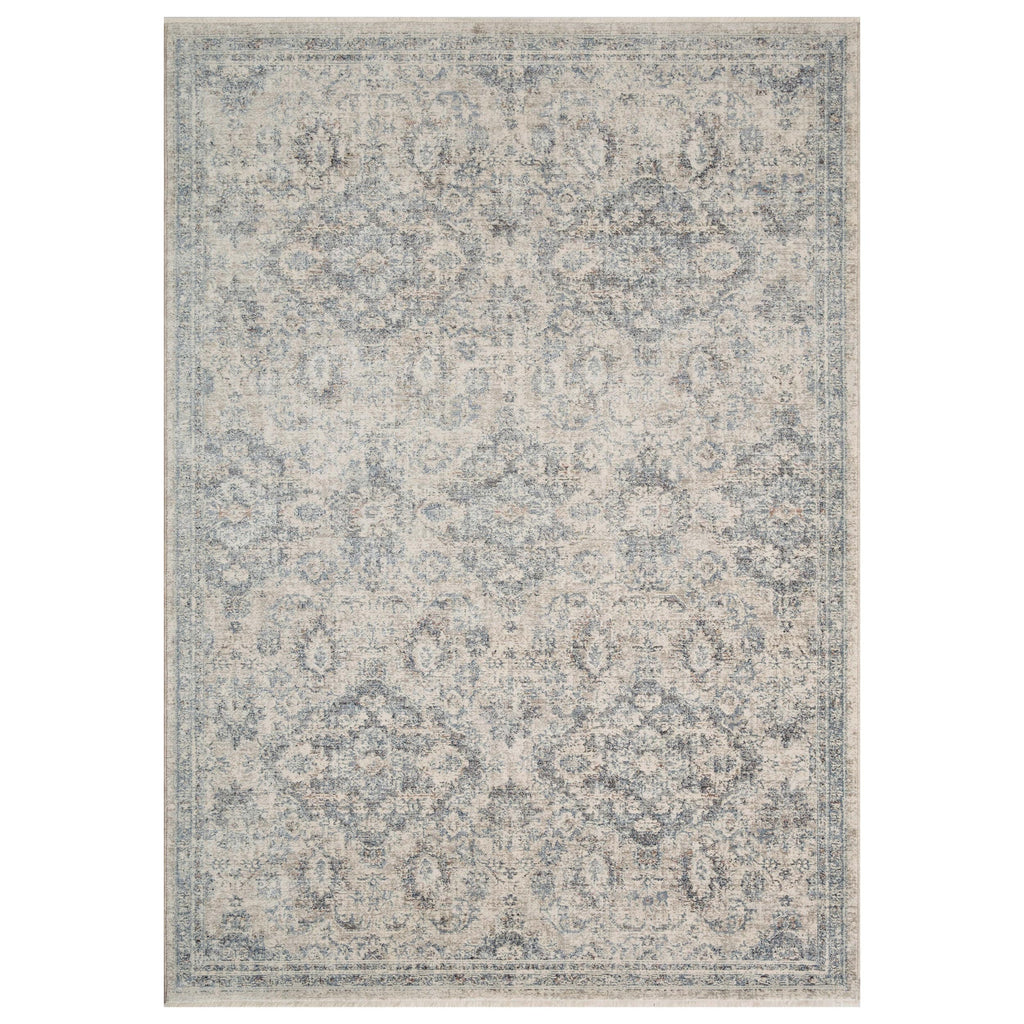 Amber Lewis x Loloi Rug Zuma ZUM-06 in Pebble/Stone | Area Rug