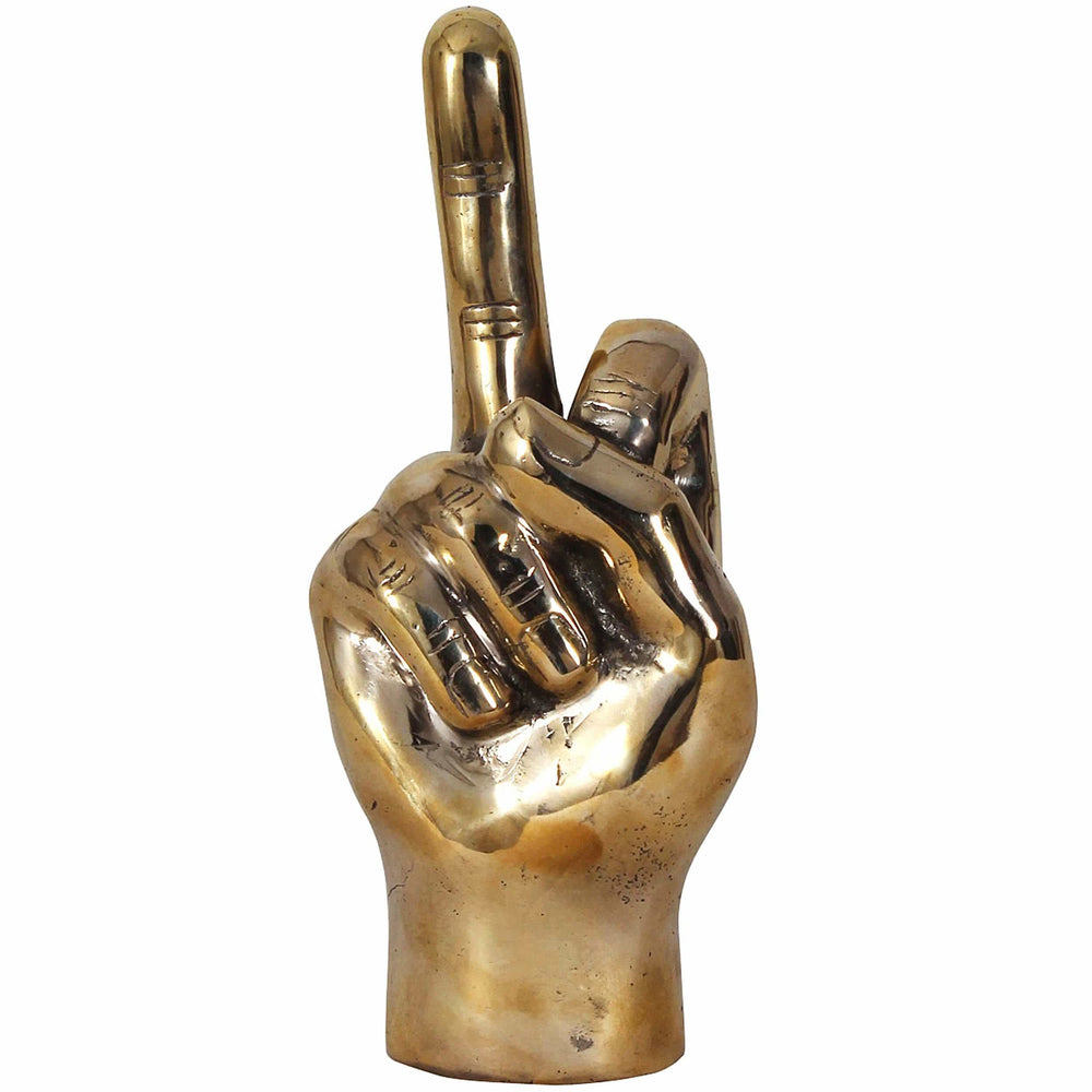 The Finger, Brass - Accessories - High Fashion Home