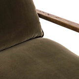 Ace Chair, Olive Green - Modern Furniture - Accent Chairs - High Fashion Home