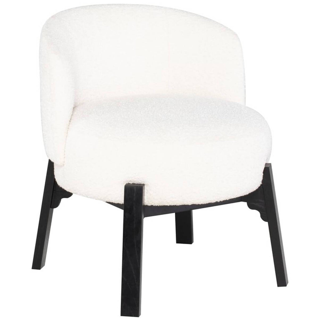 Adelaide Dining Chair, Buttermilk Boucle, Set of 2 High Fashion Home