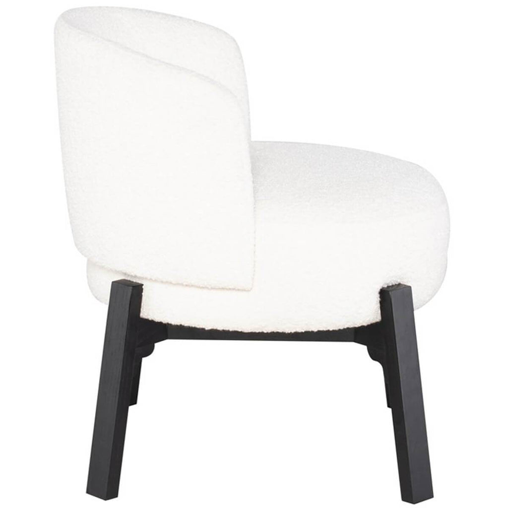 Adelaide Dining Chair, Buttermilk Boucle, Set of 2 High Fashion Home