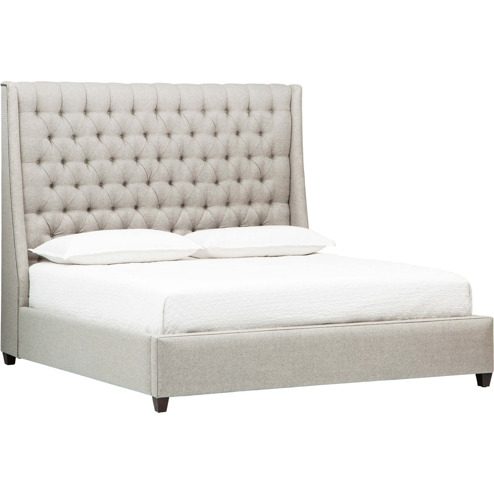Amelia Tall Bed, Turbo Ash - Modern Furniture - Beds - High Fashion Home