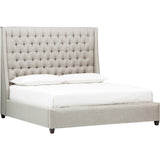 Amelia Tall Bed, Turbo Ash - Modern Furniture - Beds - High Fashion Home