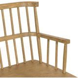 Aspen Bench, Sandy Oak - Furniture - Chairs - High Fashion Home